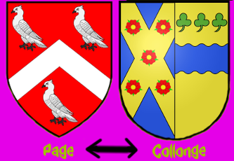 coat of arms blazon page collonge